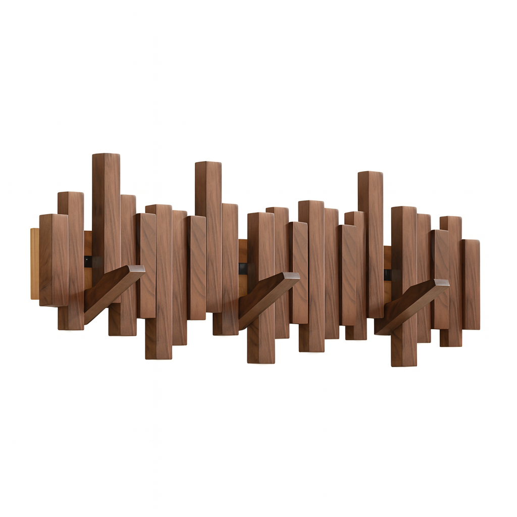 Coat Rack Solid Wood in Piano Design | Zolavi