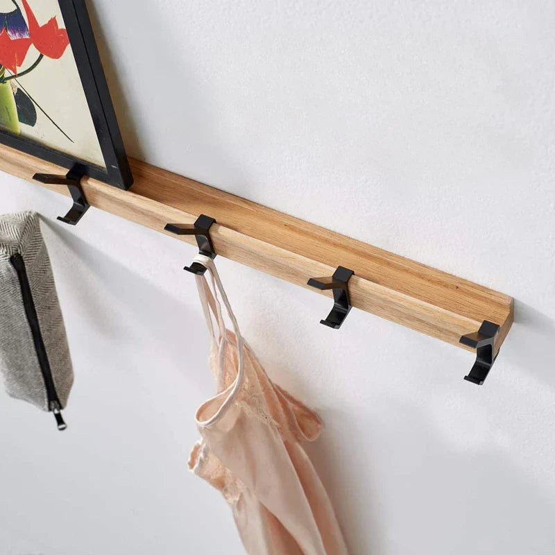 Coat Rack Nordic Design Movable Hooks | Miravo