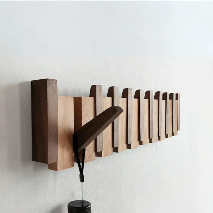 Coat Rack Piano Inspired Wall Organizer Modern Design | Toravi