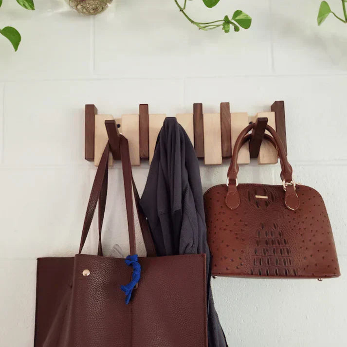 Coat Rack Piano Inspired Wall Organizer Modern Design | Toravi