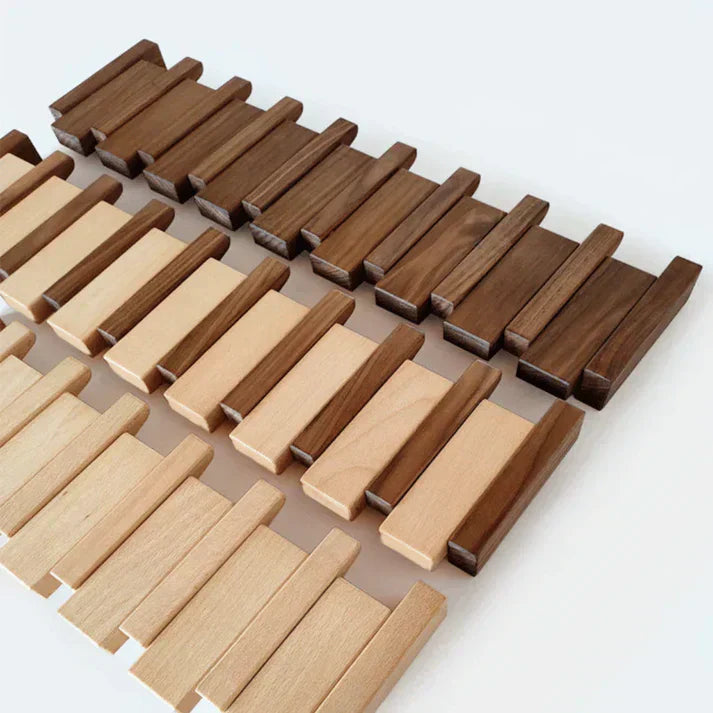 Coat Rack Piano Inspired Wall Organizer Modern Design | Toravi