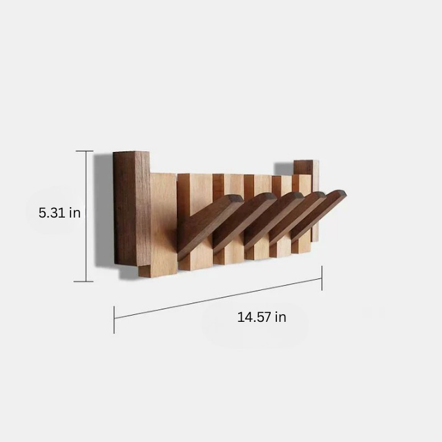 Coat Rack Piano Inspired Wall Organizer Modern Design | Toravi