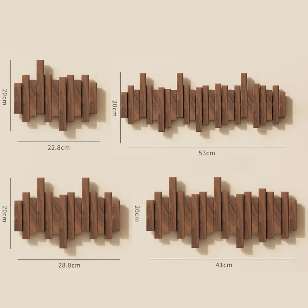 Coat Rack Solid Wood in Piano Design | Zolavi