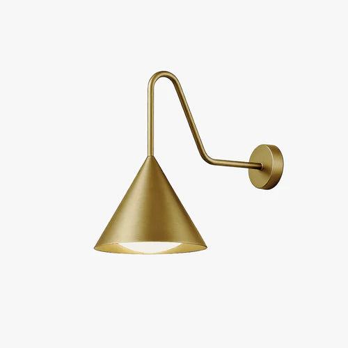 Cone Metal Wall Light Outdoor Modern Design | Raylix