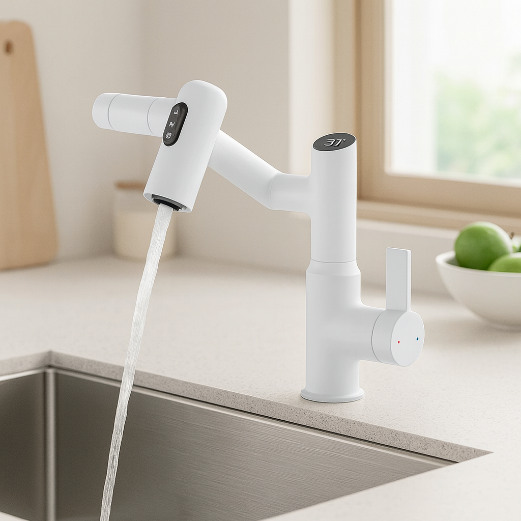 Crane LED Mixer Modern Design | Lusviro