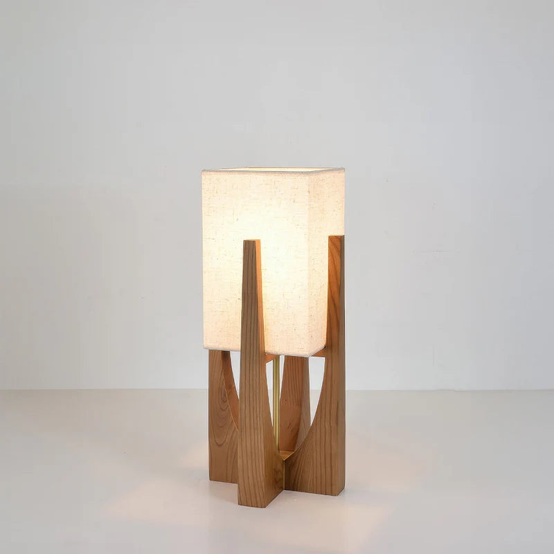 Floor Lamp Fabric Shade Japanese Wabi Sabi Interior | Nobira