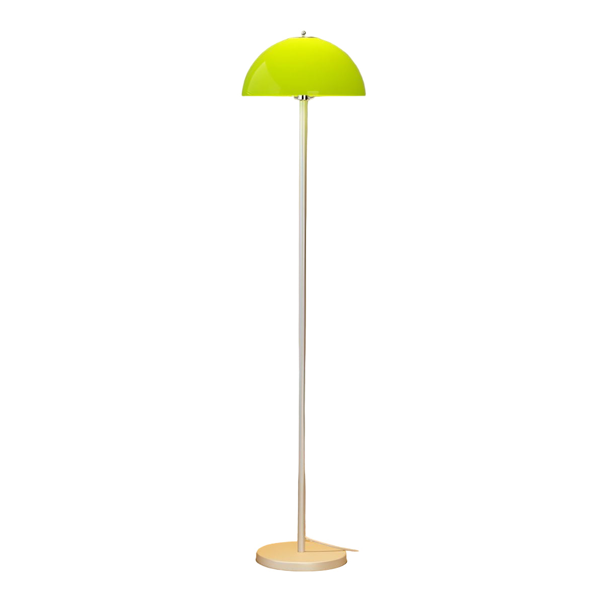 Floor Lamp Glass Shade in Modern Bedroom Style | Evrona