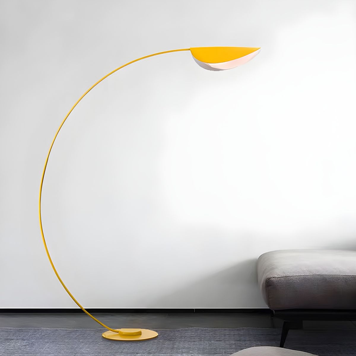 Floor Lamp Metal Arched Minimalist Design | Mavira
