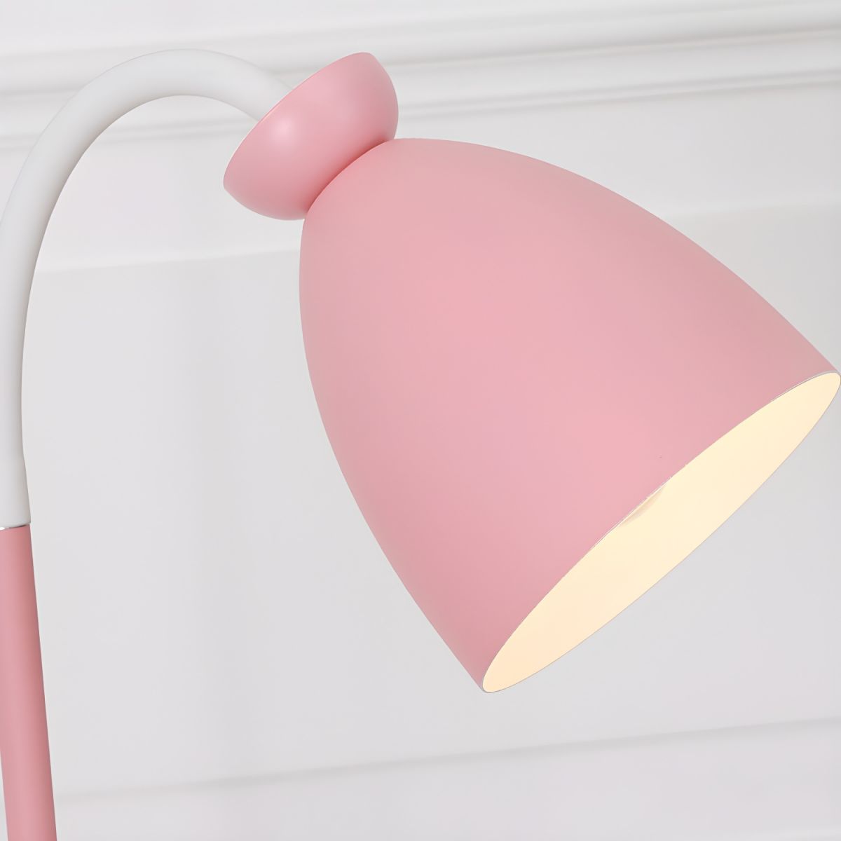 Floor Lamp Metal Bell Shade Nordic Design | Olvian