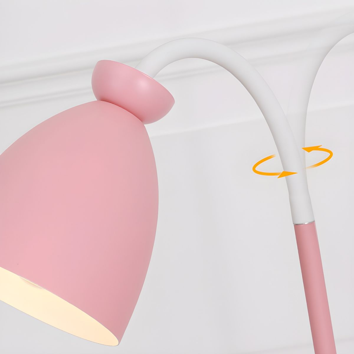 Floor Lamp Metal Bell Shade Nordic Design | Olvian