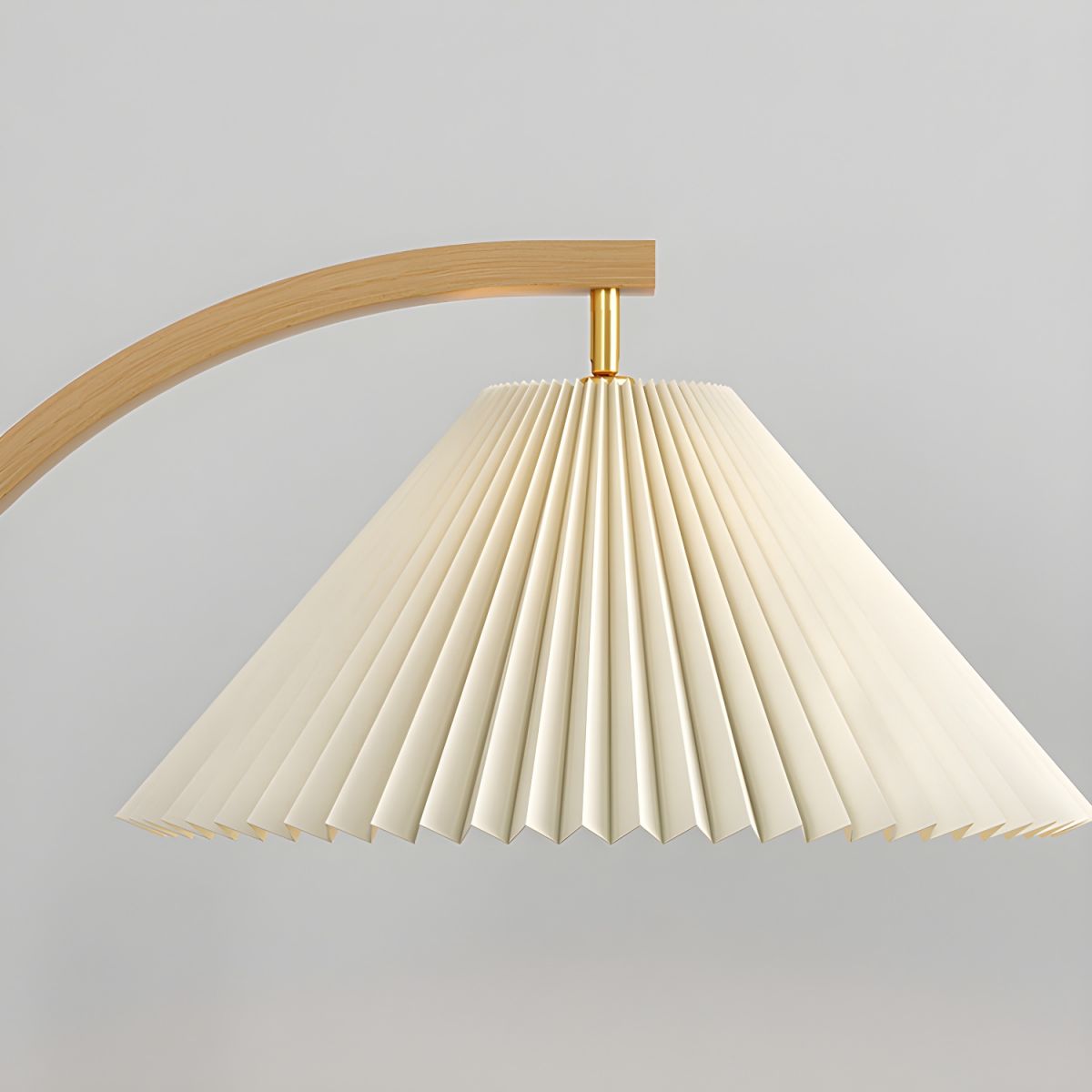 Floor Lamp Metal Cone Shade Modern Lighting | Wardilo