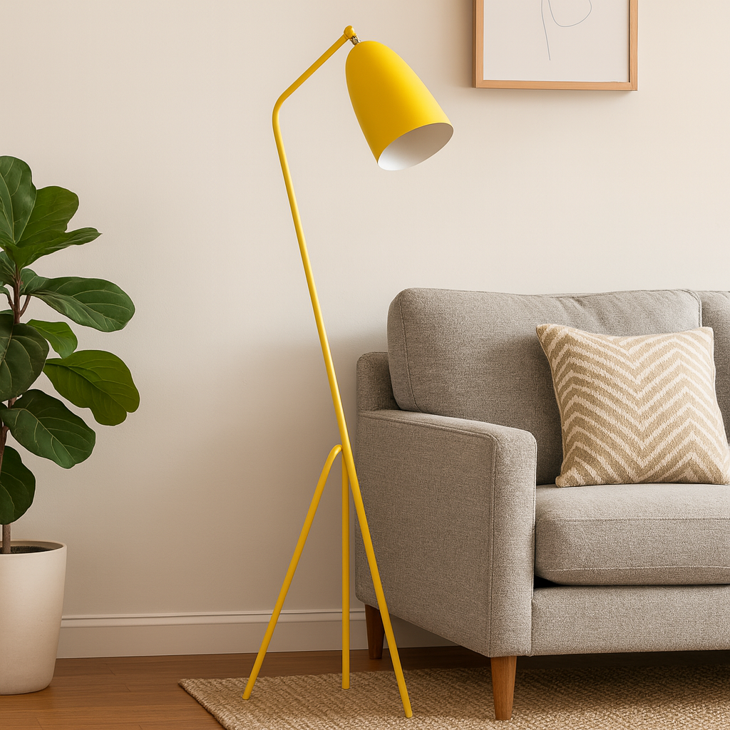 Floor Lamp Metal Dome in Nordic Style | Norven