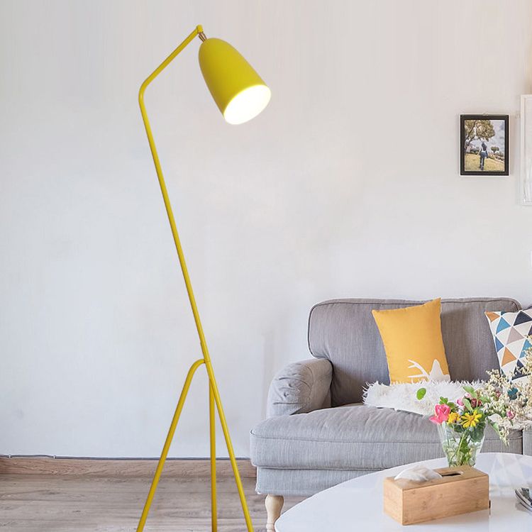 Floor Lamp Metal Dome in Nordic Style | Norven