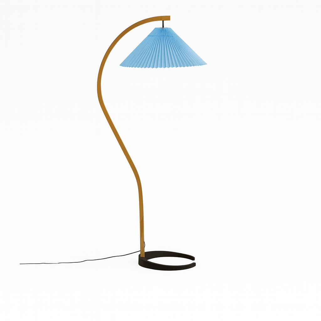 Floor Lamp Metal Frame Nordic Style | Valmora