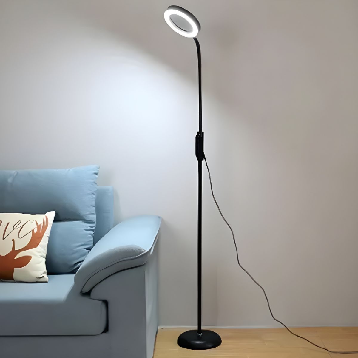 Floor Lamp Metal LED in Modern Style | Cironi
