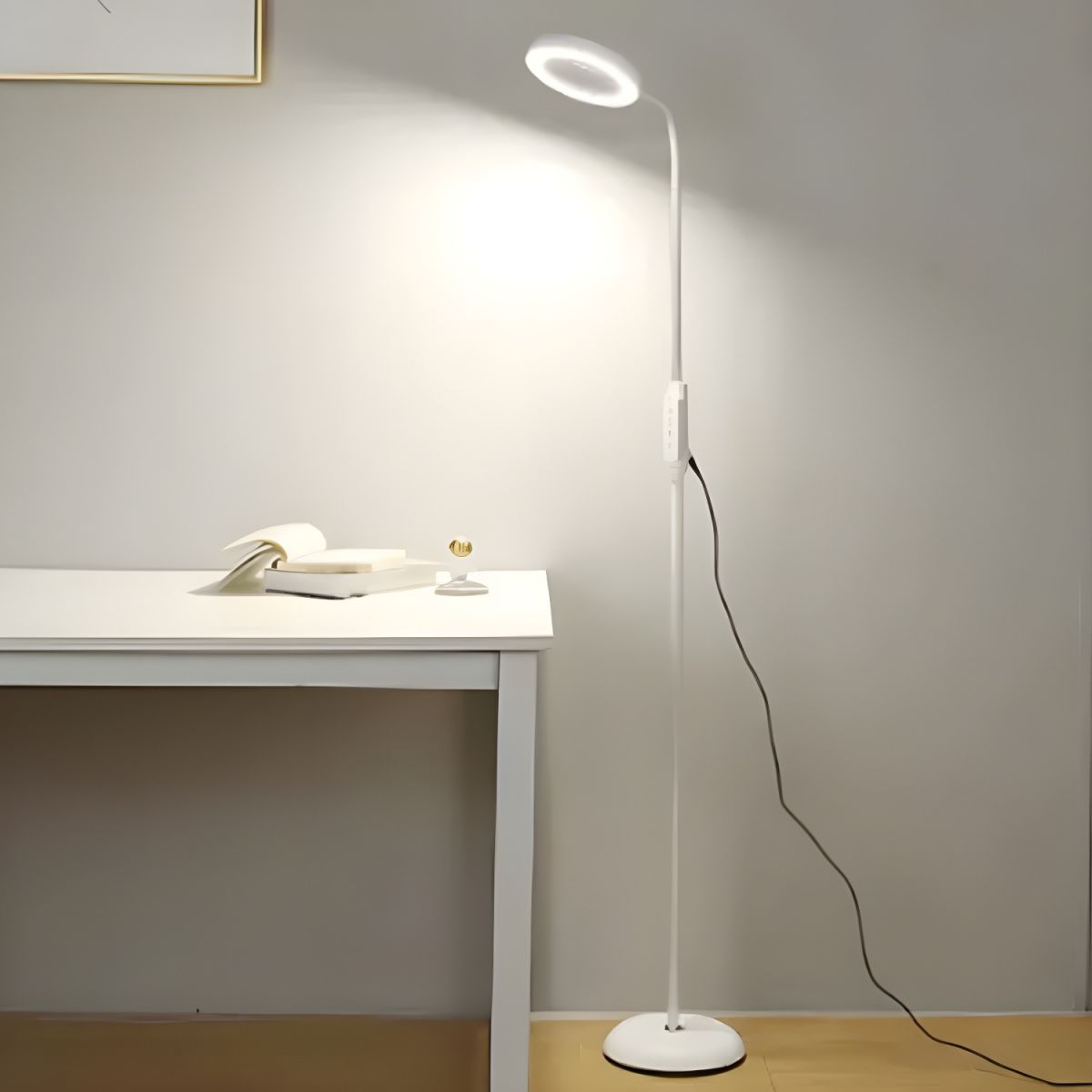 Floor Lamp Metal LED in Modern Style | Cironi