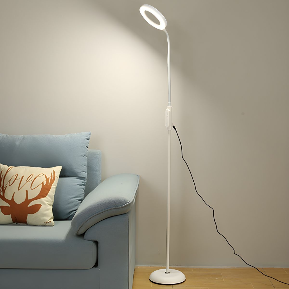Floor Lamp Metal LED in Modern Style | Cironi