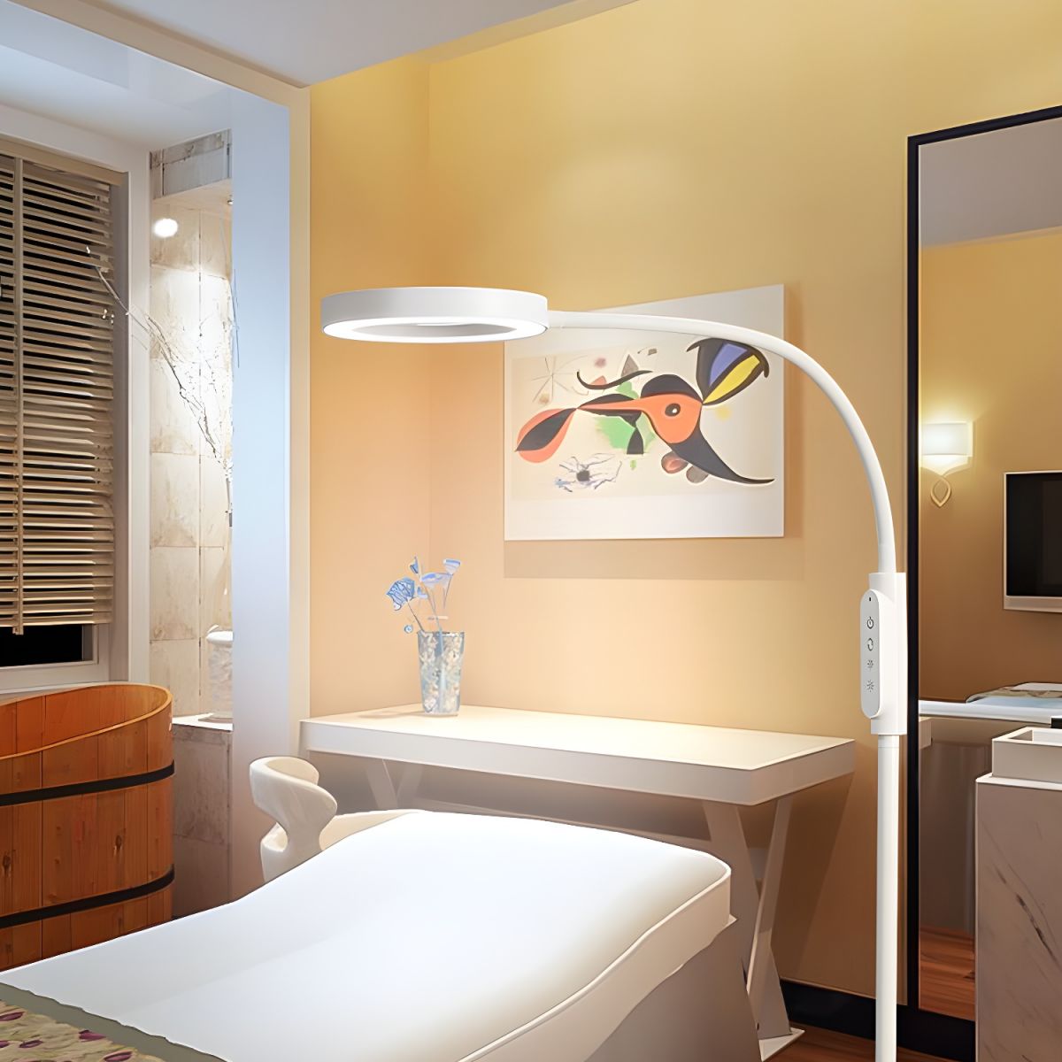 Floor Lamp Metal LED in Modern Style | Cironi