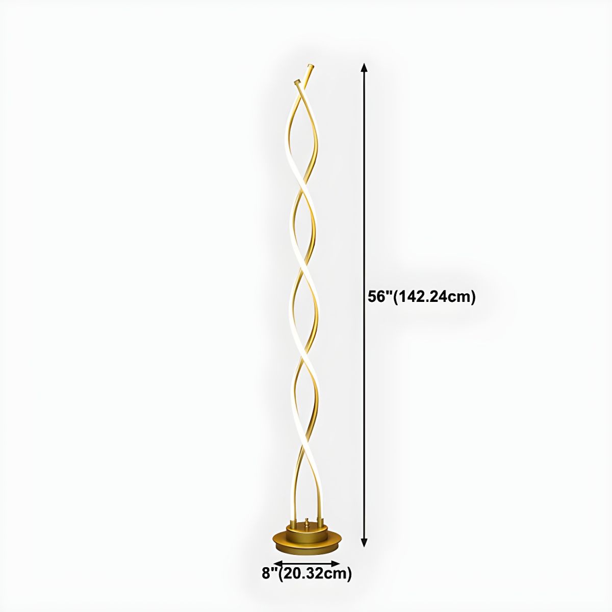 Floor Lamp Metal Linear Modern Design | Vareli