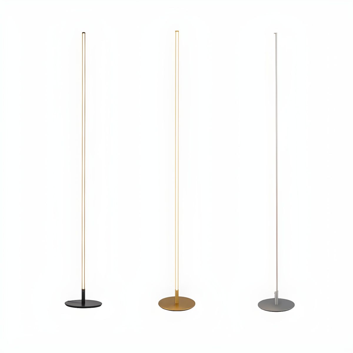 Floor Lamp Metal Linear Shape Modern Design | Varelo