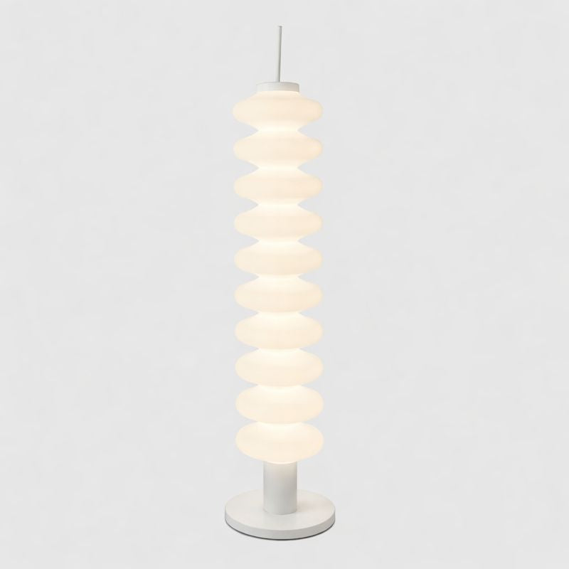 Floor Lamp Metal with Geometric Shade Modern Interior | Silvion
