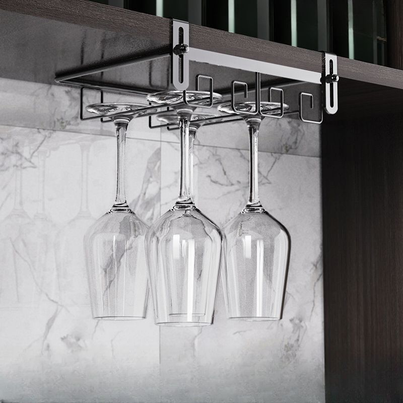 Glass Rack for Wine with Metal Alloy Art Deco Style | Vivion