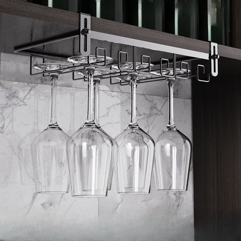 Glass Rack for Wine with Metal Alloy Art Deco Style | Vivion