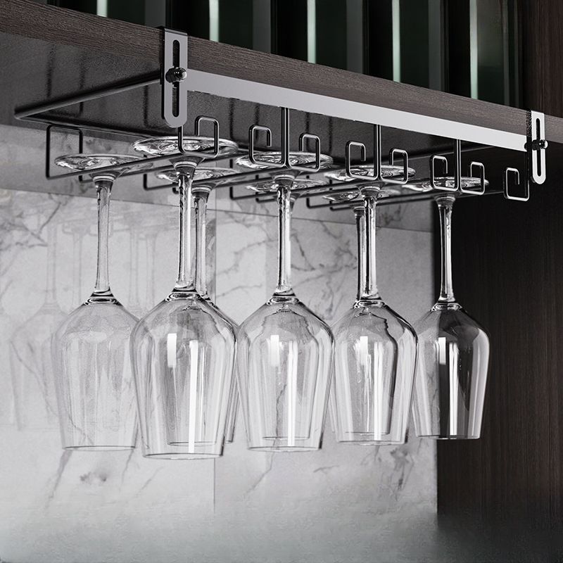 Glass Rack for Wine with Metal Alloy Art Deco Style | Vivion