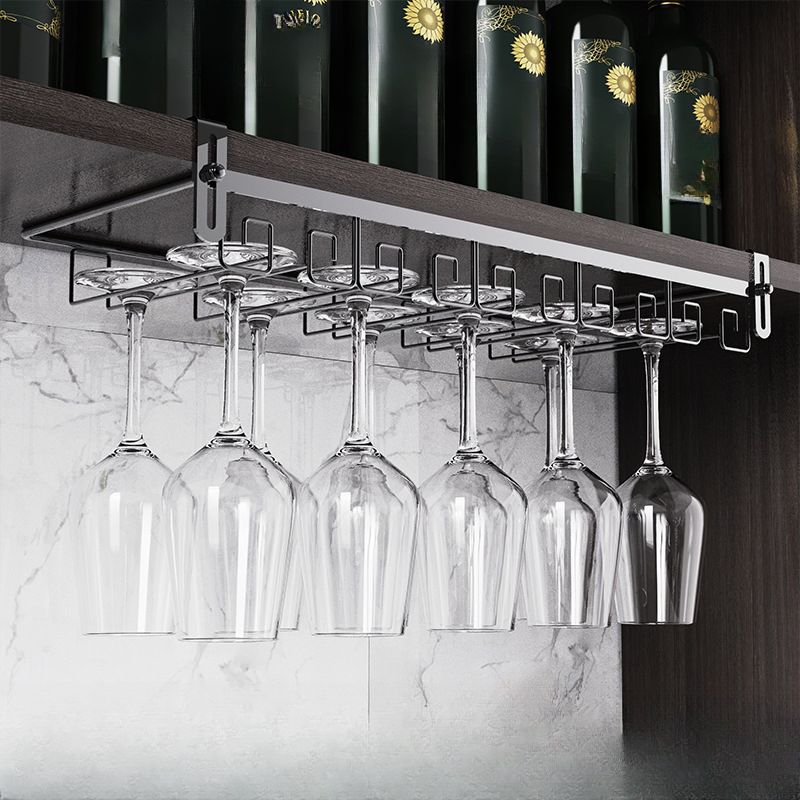 Glass Rack for Wine with Metal Alloy Art Deco Style | Vivion