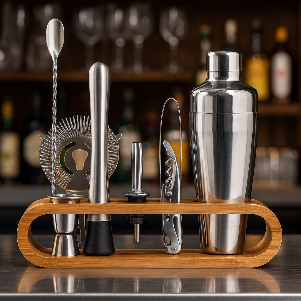 Kitchen Cocktail Set Stainless Steel Modern Bar | Sterino