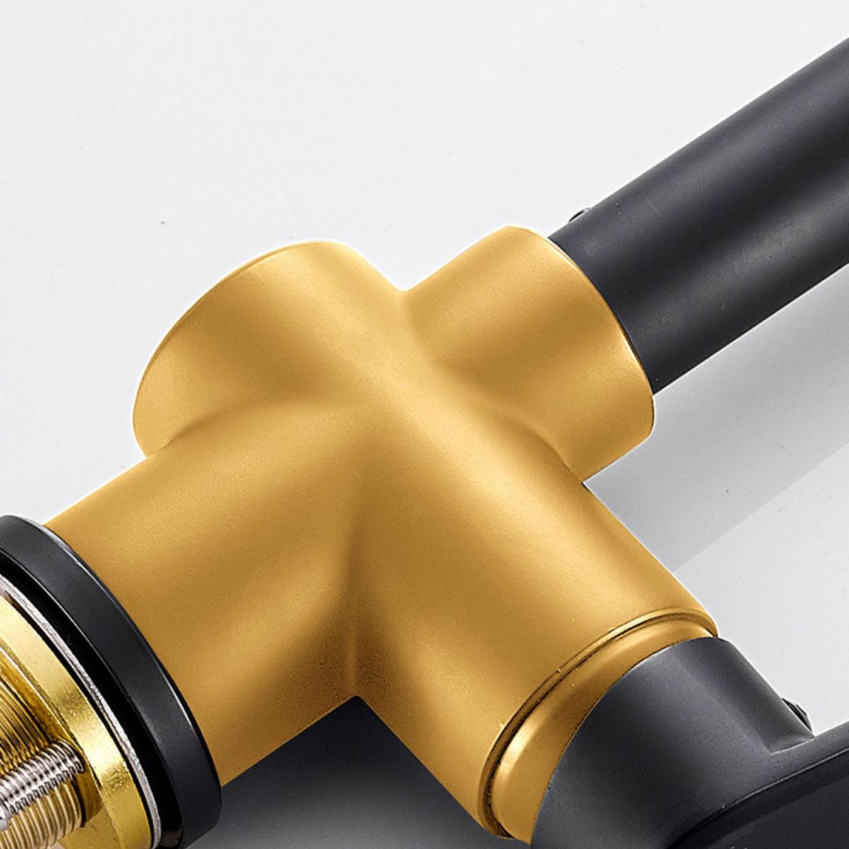 Kitchen Faucet Copper Swivel Spout Modern Design | Tapvora