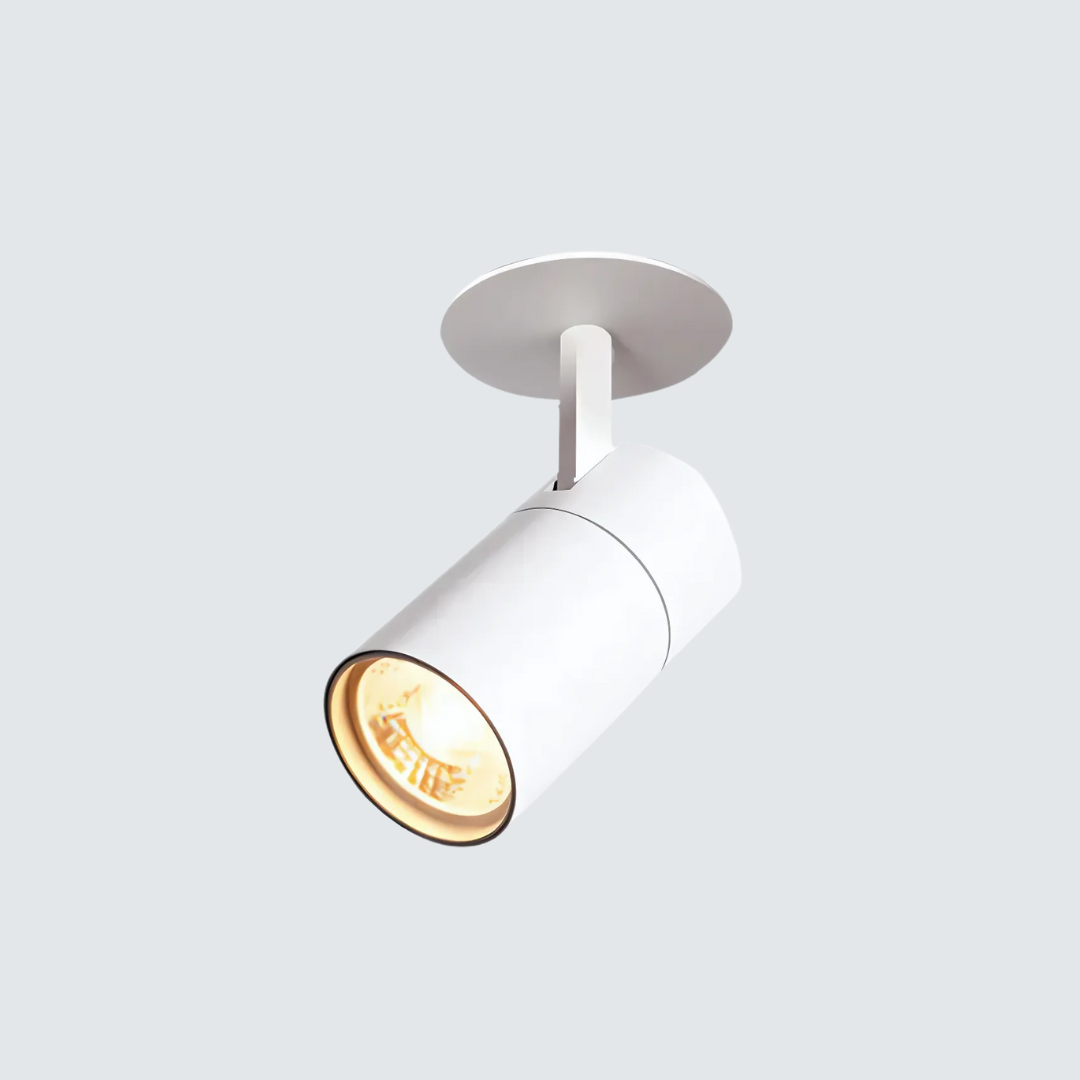 Modern LED Ceiling Light in Aluminium – Iriso