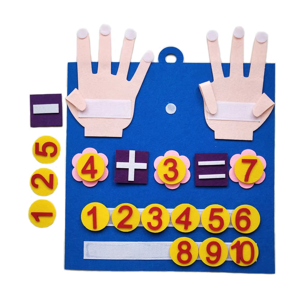 Montessori Toy Felt Counting Board Math Set | Numerio