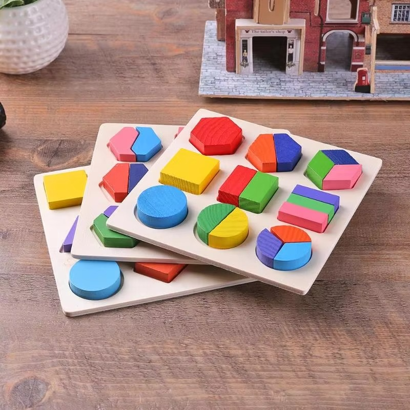 Montessori Toy Wooden Shape Sorting Puzzle | Formelo