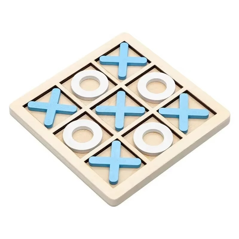 Montessori Toy Wooden Tic Tac Toe Game | Kidaro