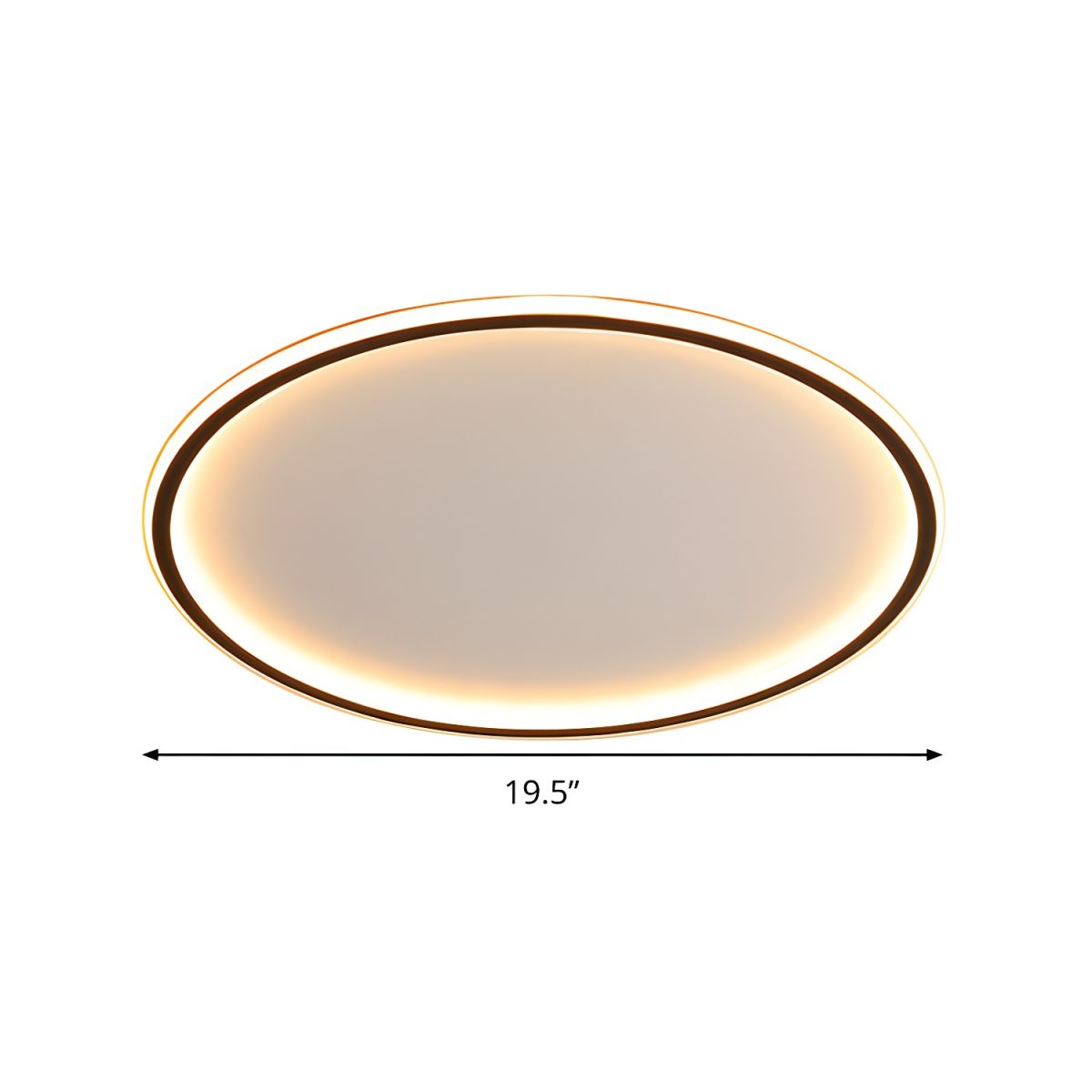 Nordic Ceiling Light with LED Dimmable Flush Mount | Zeyric