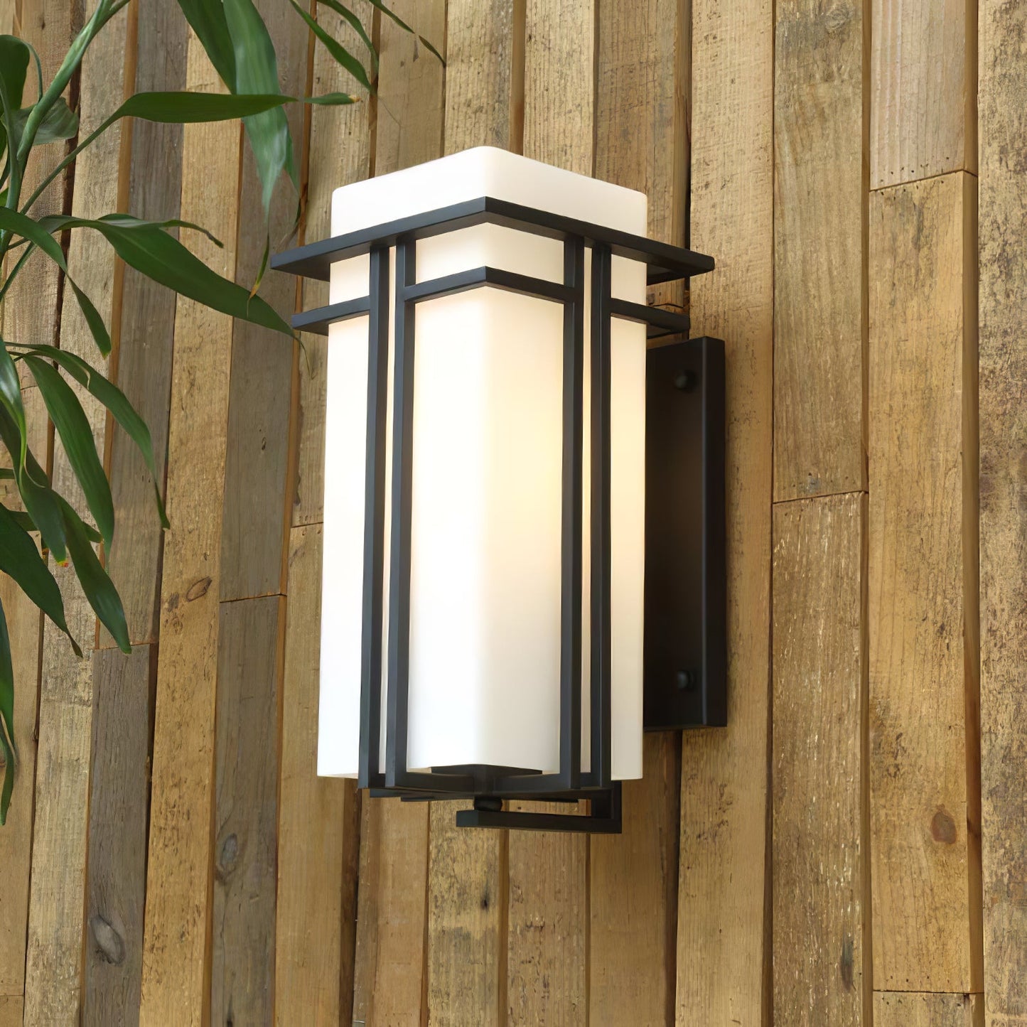 Outdoor Light Glass Retro Industrial Wall Style | Soviel