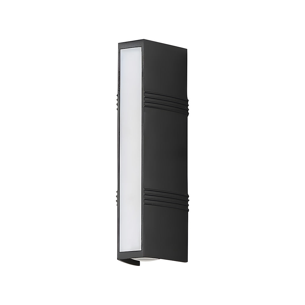 Outdoor Light LED Outdoor Wall Light Tube Minimalist | Brilora