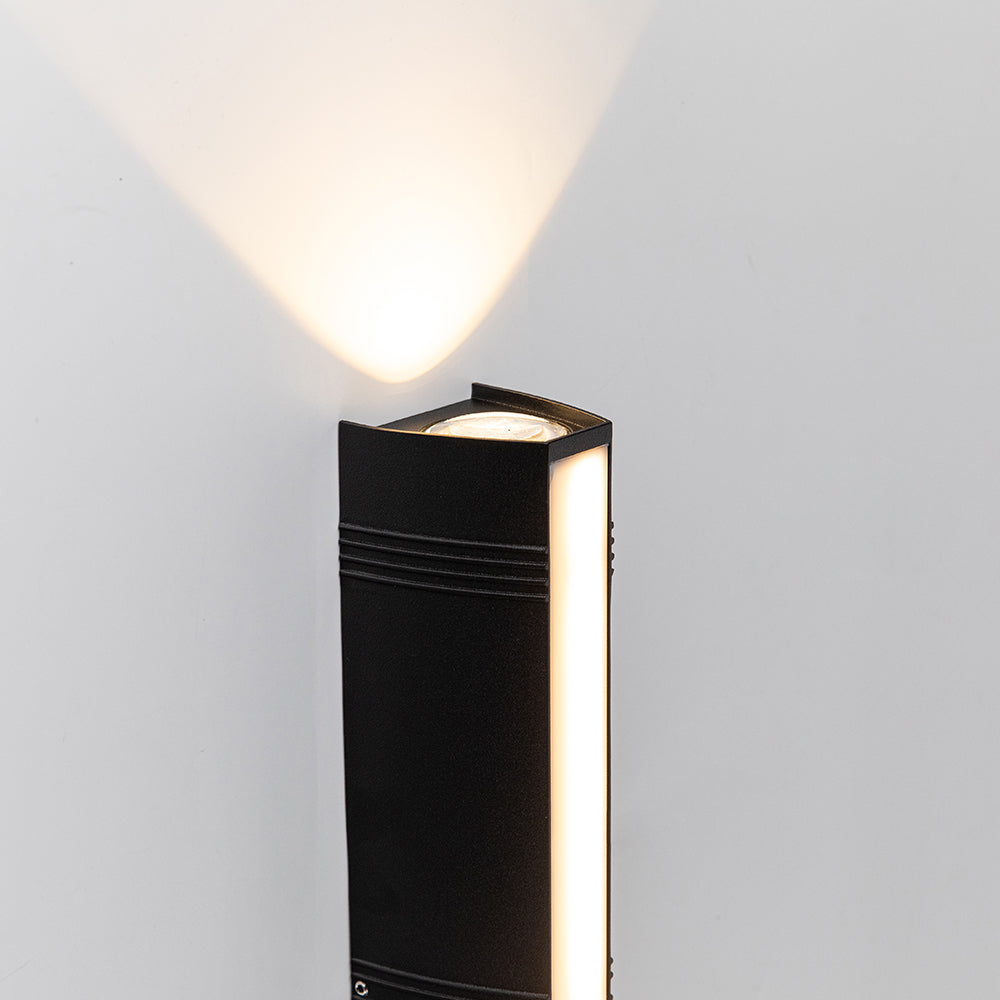 Outdoor Light LED Outdoor Wall Light Tube Minimalist | Brilora