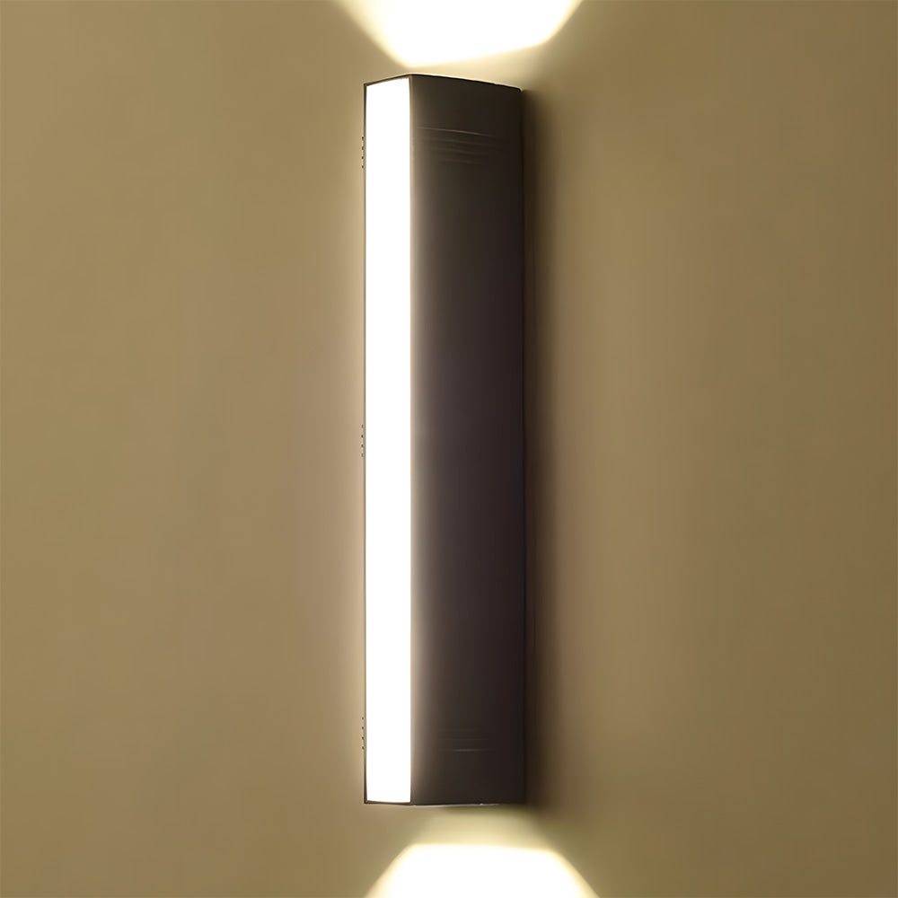 Outdoor Light LED Outdoor Wall Light Tube Minimalist | Brilora