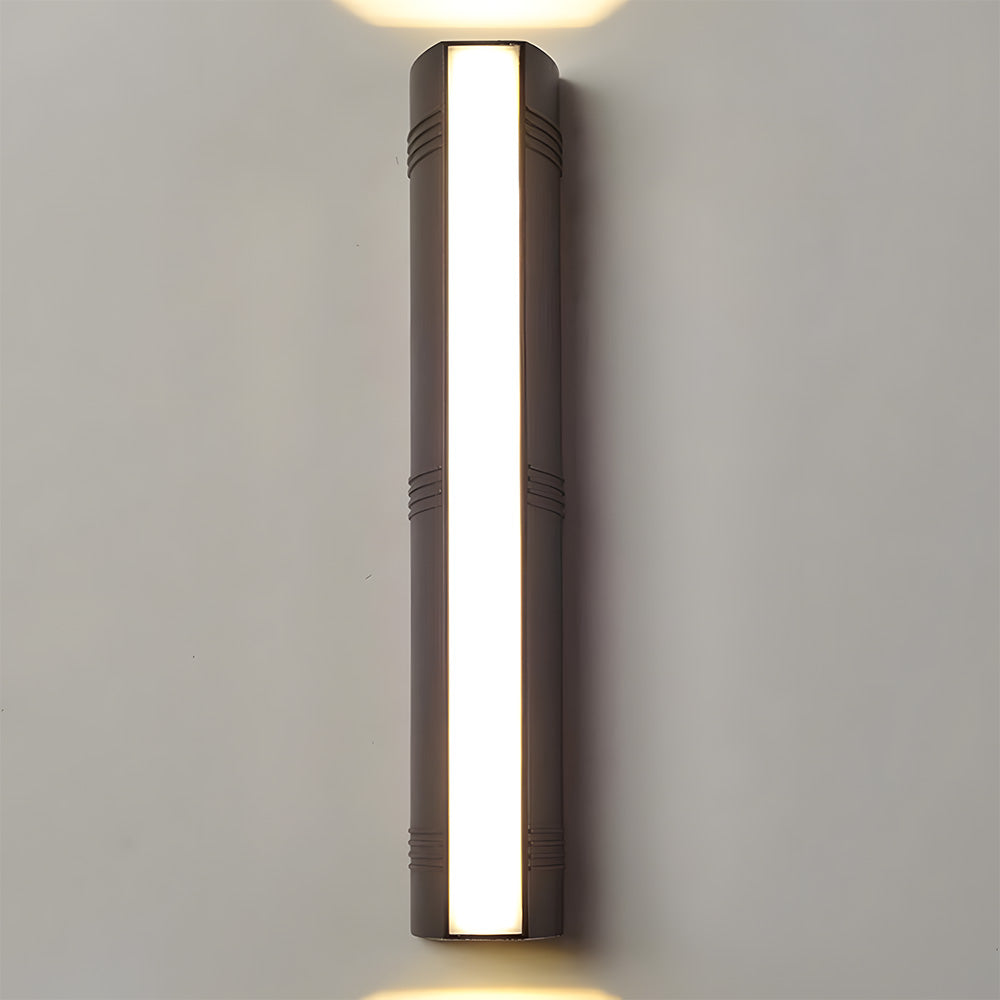 Outdoor Light LED Outdoor Wall Light Tube Minimalist | Brilora