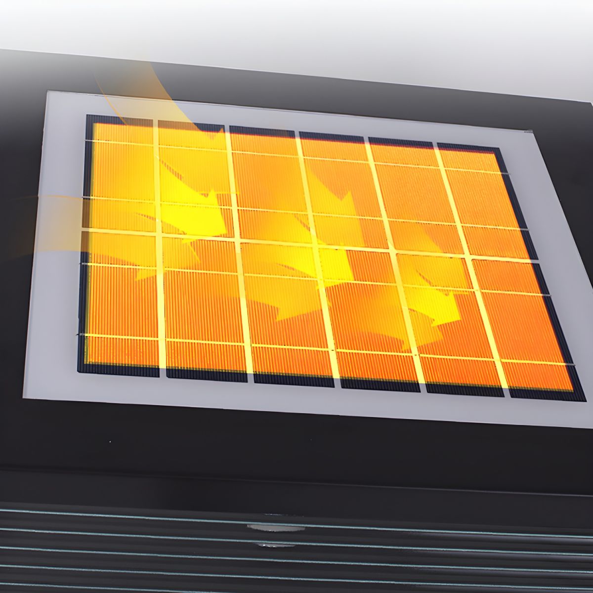 Outdoor Light Metal Pillar Nordic Square Solar LED | Zalvia