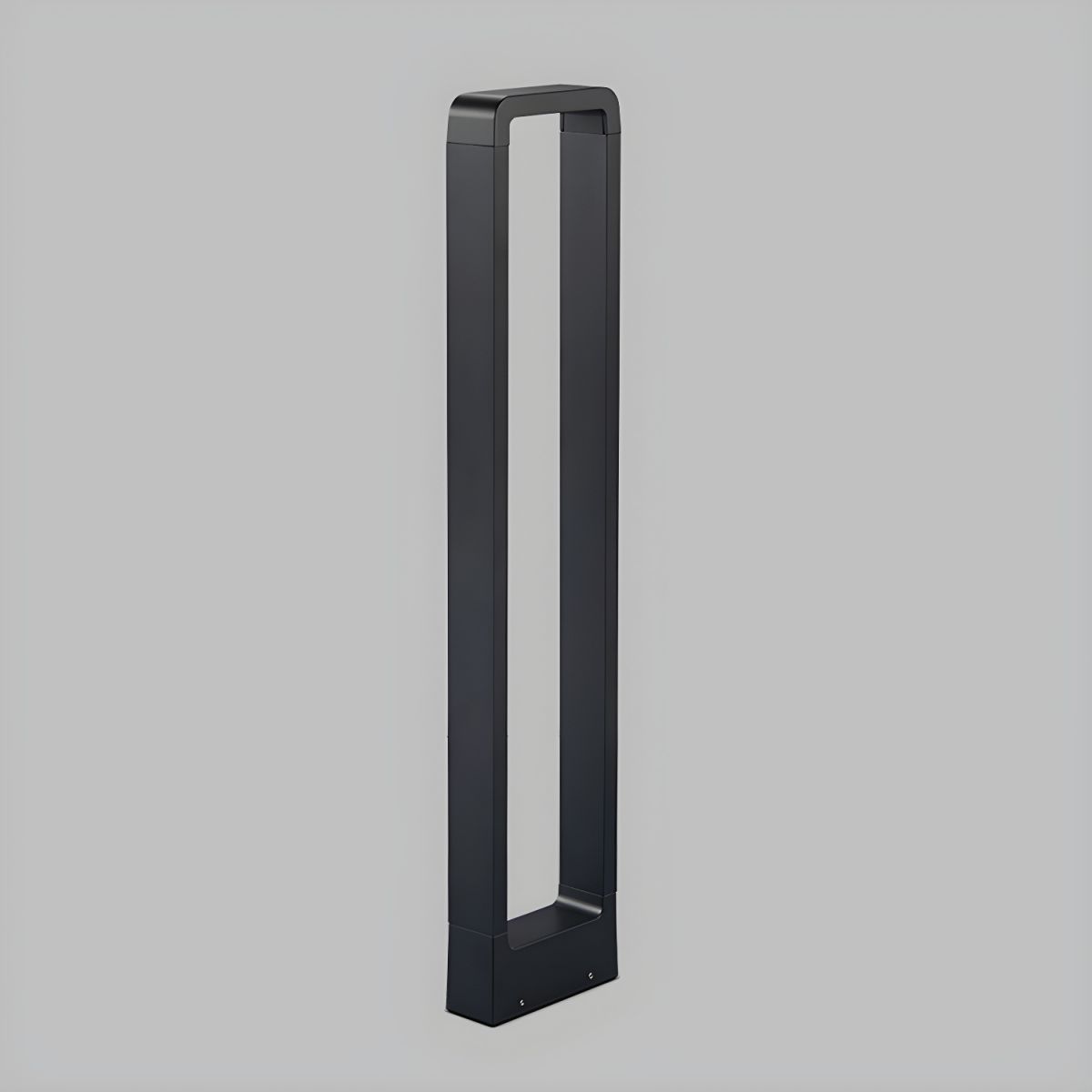 Outdoor Light Metal Pillar with Glass Shade | Clyvon