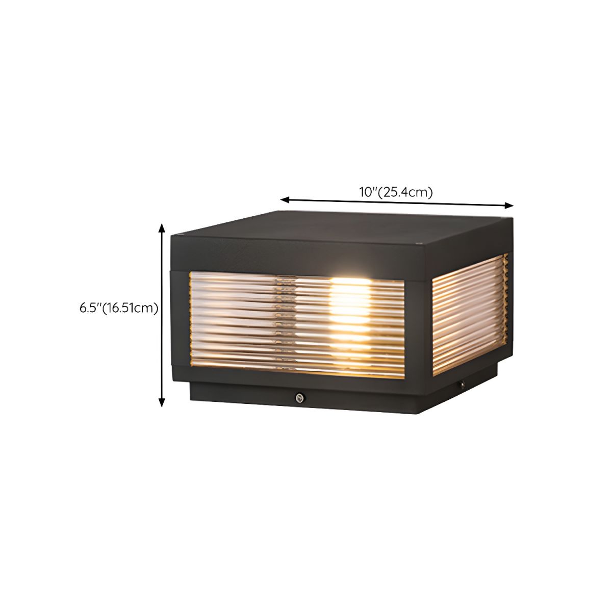 Outdoor Light Metal Square Waterproof in Modern Style | Ovelin