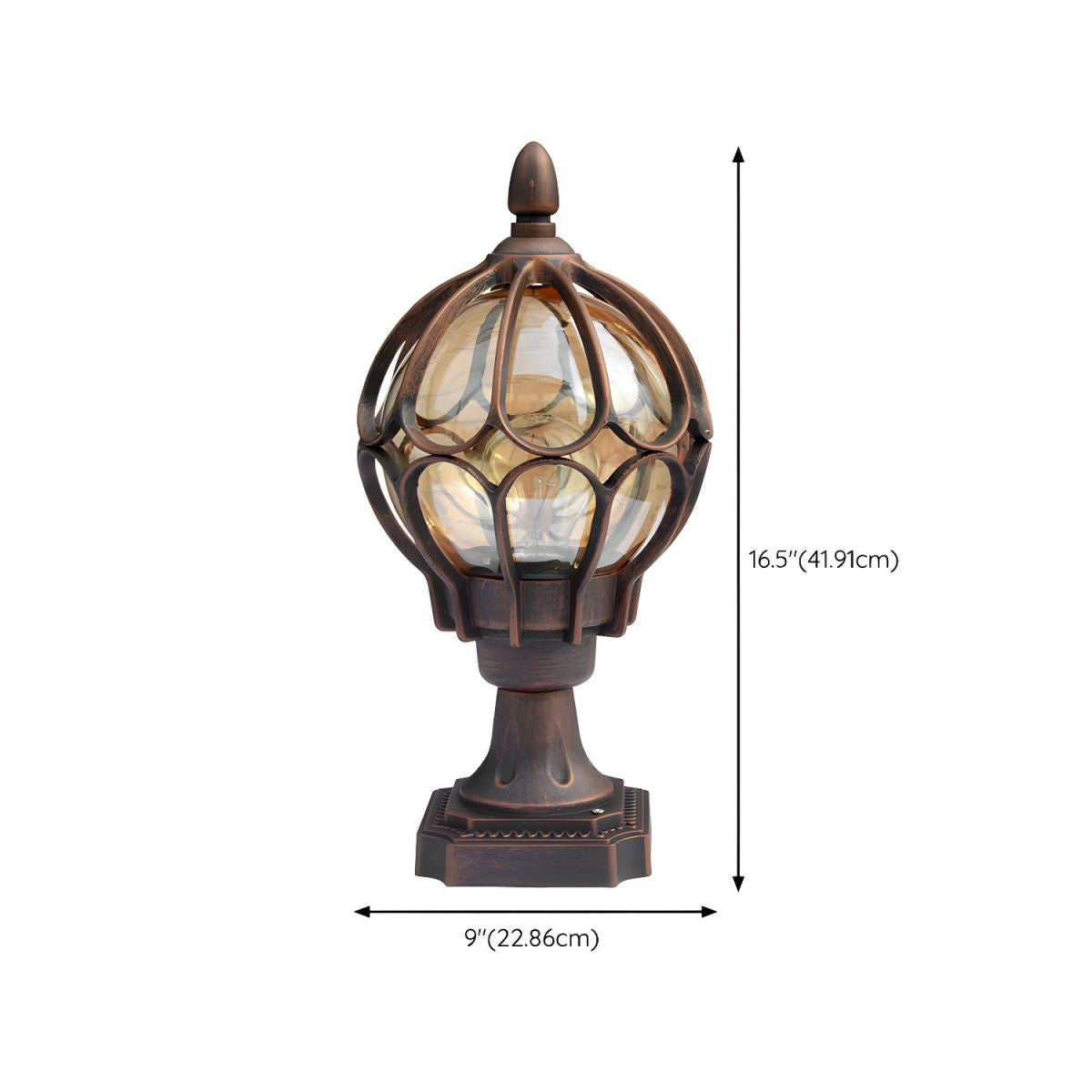 Outdoor Light Round Ceiling Light Nordic Style | Fynora