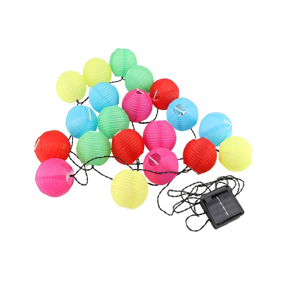 Outdoor Light Solar LED String Lantern Shape | Fabrilo