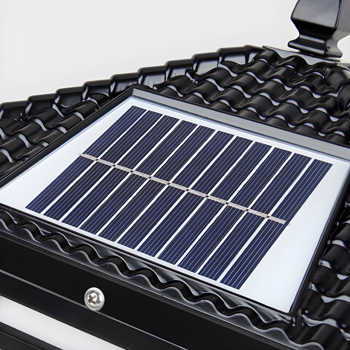 Outdoor Light Solar Metal Square Modern Style | Trevon