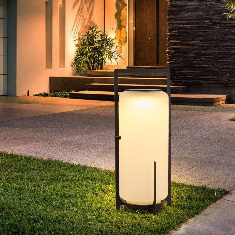 Outdoor Light Solar Steel Modern | Delvin