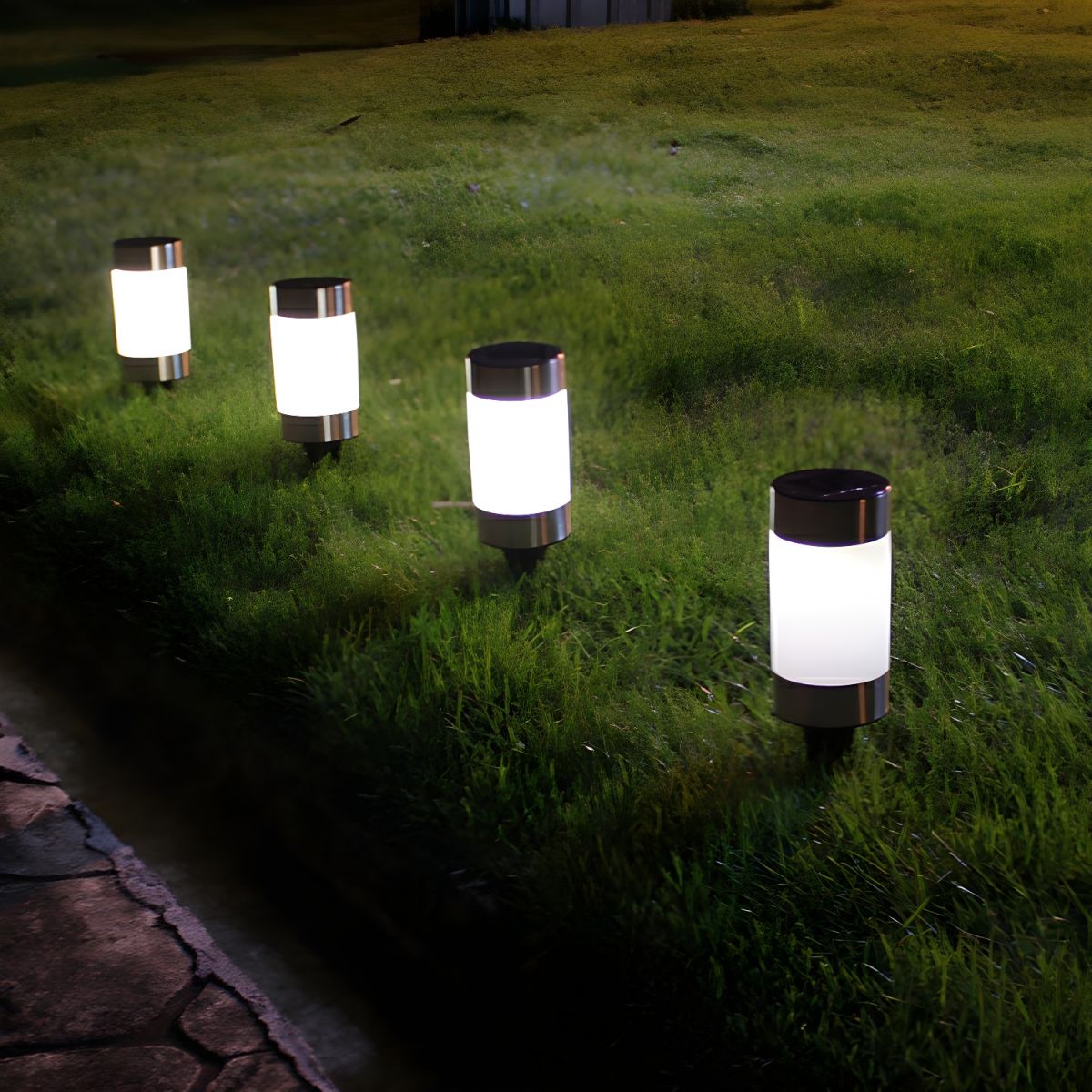 Outdoor Light Stainless Steel LED Stake Minimalist Style | Fayora