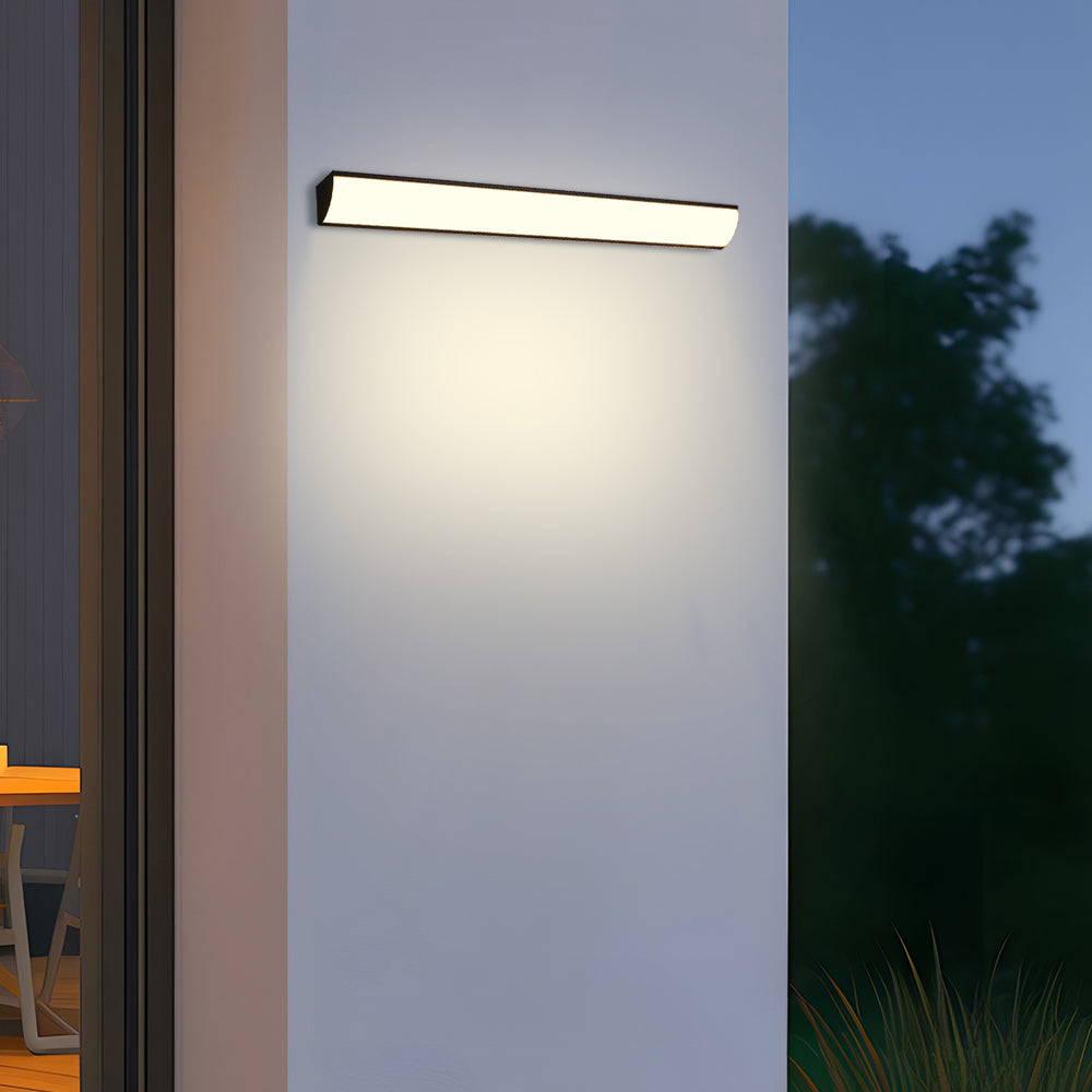 Outdoor Light Waterproof LED Wall Fixture Aluminium Minimalist | Zalivo
